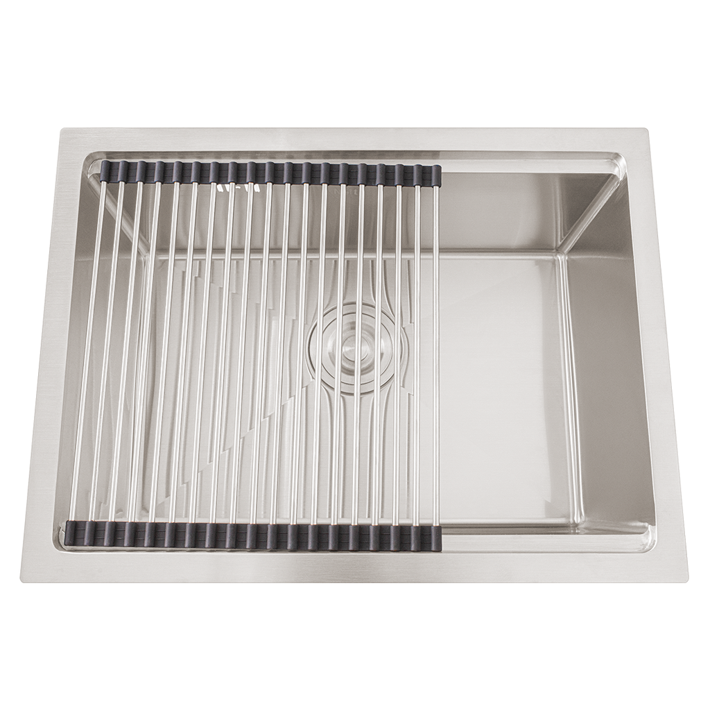Zlewozmywak podblatowy NETT NS-5742 ze stali nierdzewnej 1,5 mm, 57×42 cm