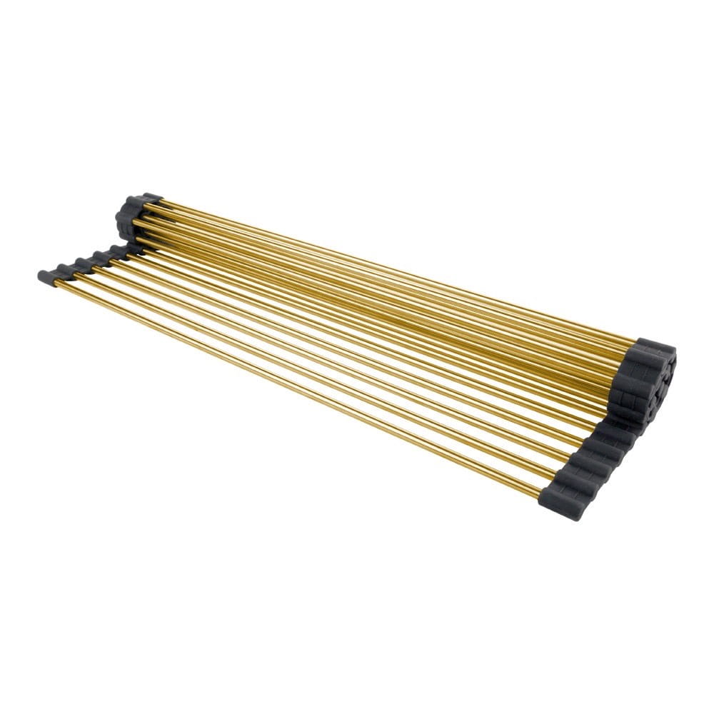 Ociekacz/suszarka mata do zlewu złota ze stali 43x33 cm NETT KG-19(43)